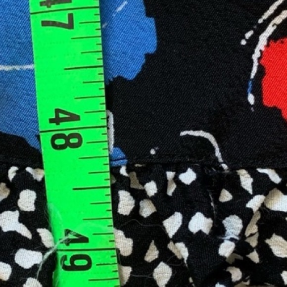 NWT RIXO x Target Floral Off–Shoulder Puff Sleeve Maxi Dress Size 6 - Picture 14 of 15